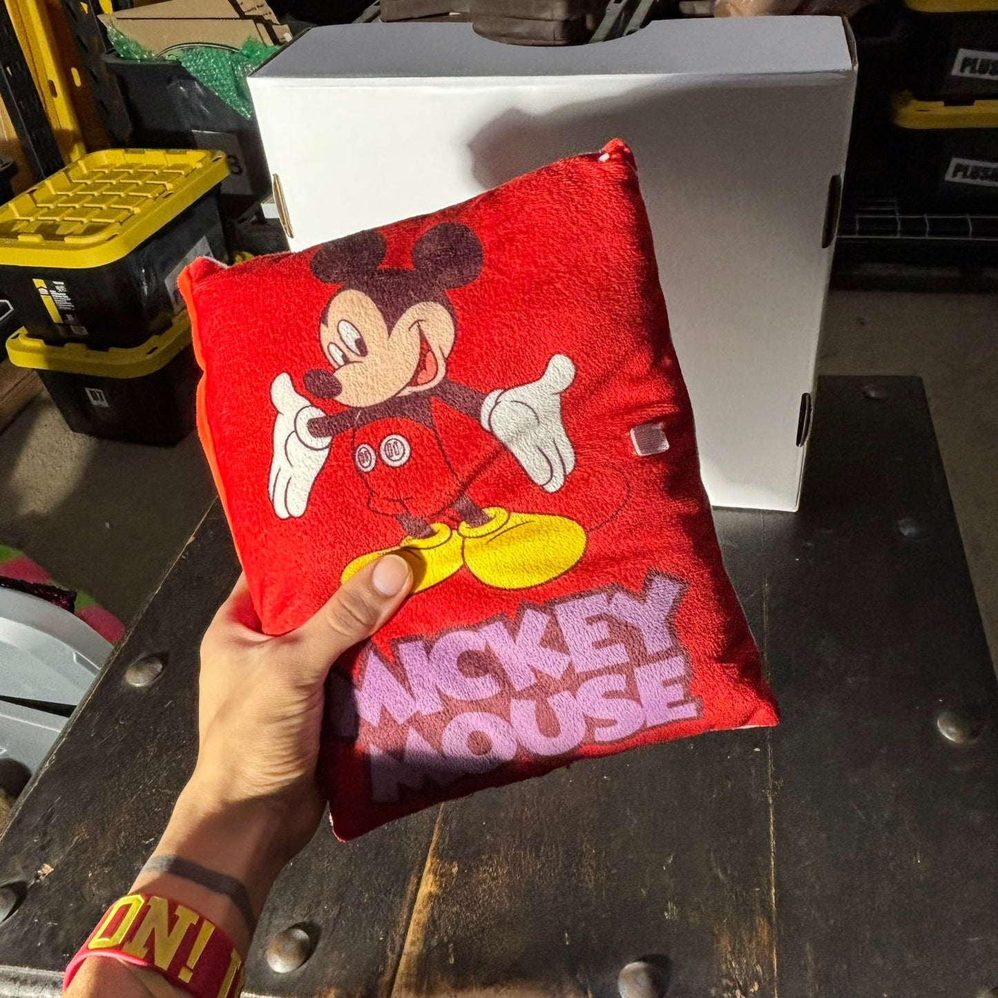 Mickey Mouse Book Pillow - Plushie