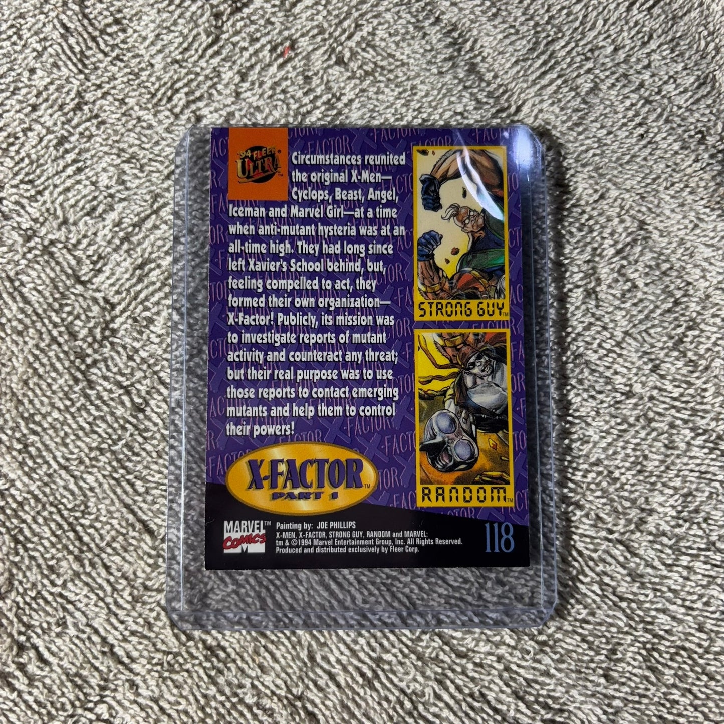X - Men - Trading Card