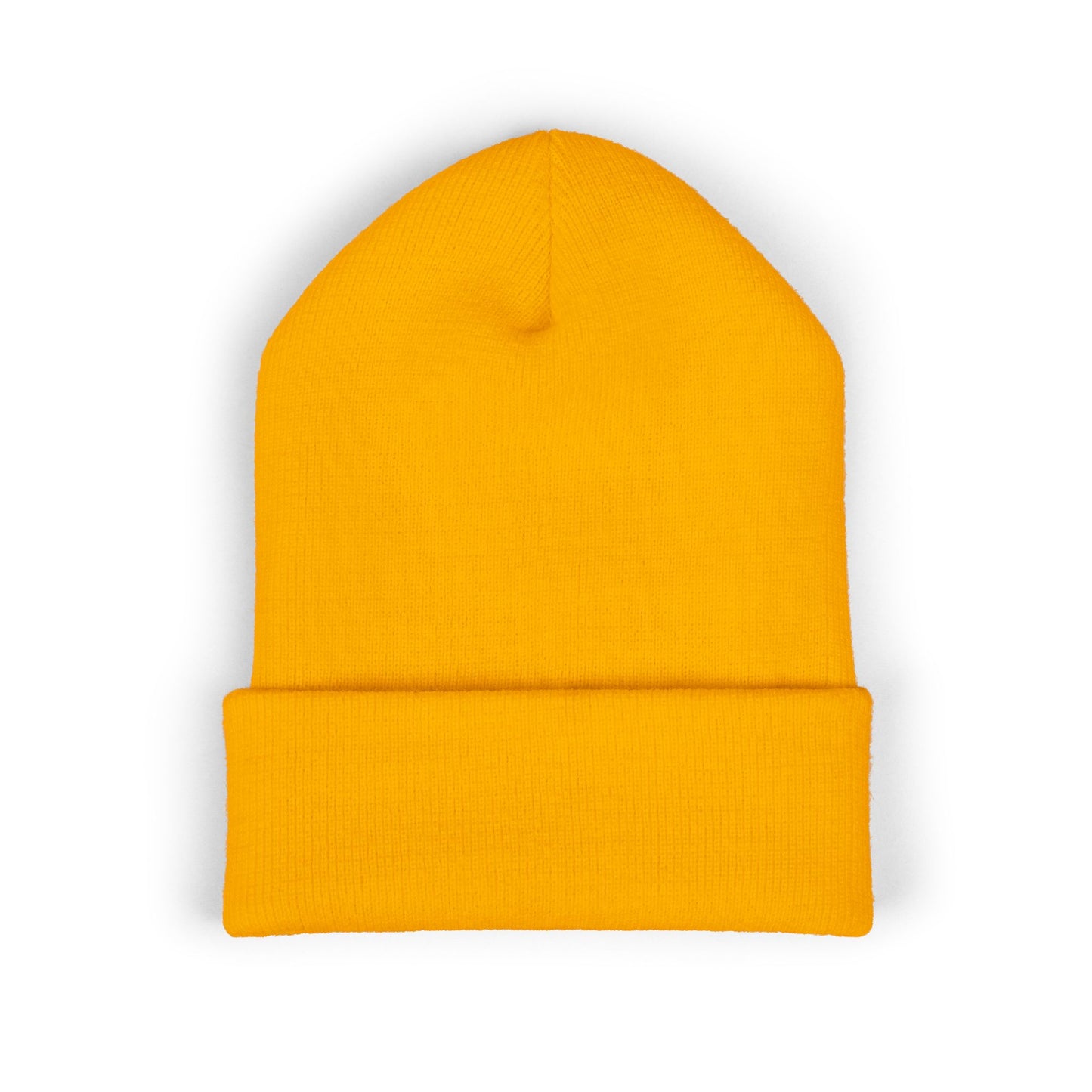 STB - Golden Embroidered Cuffed Beanie