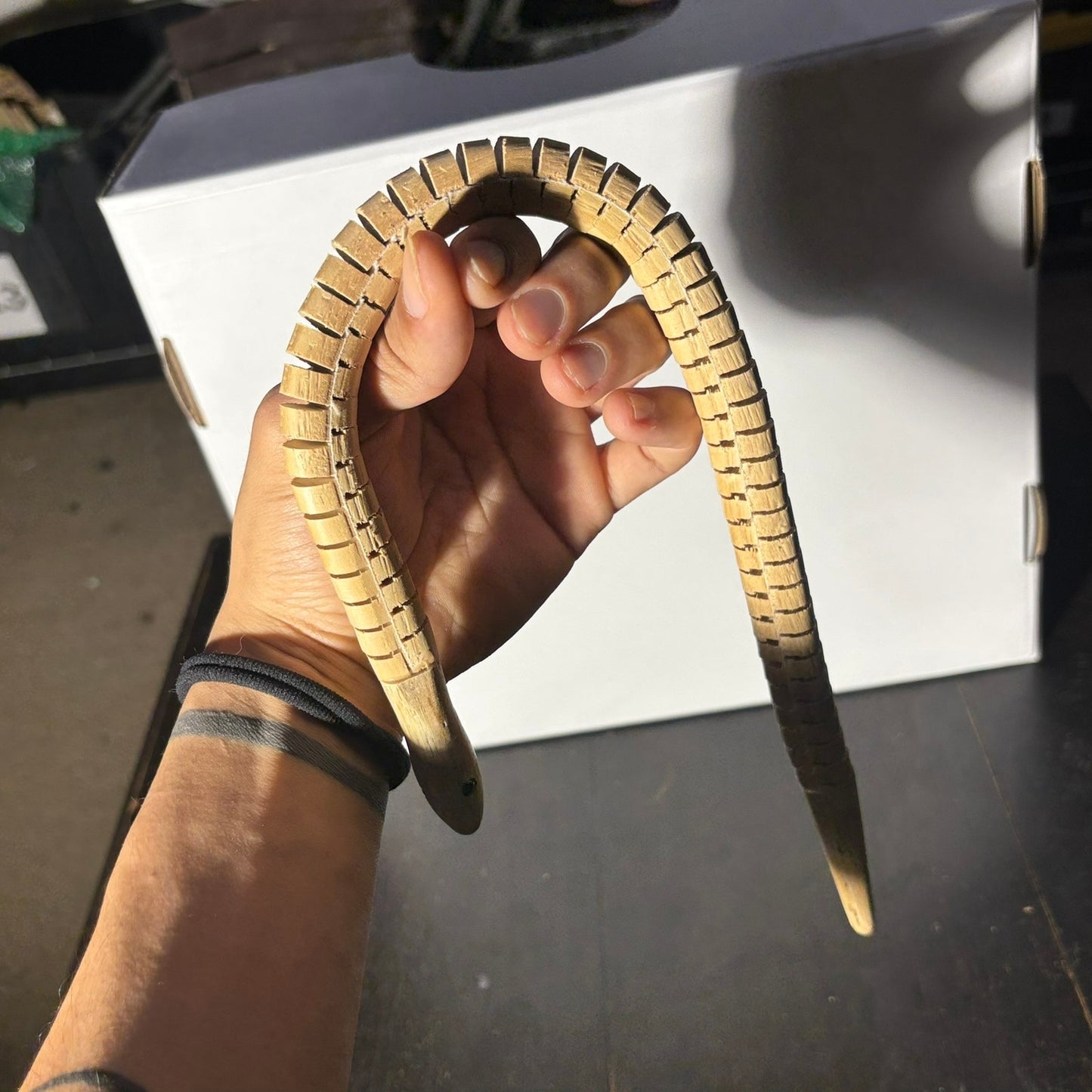 Wooden Snake - Toy