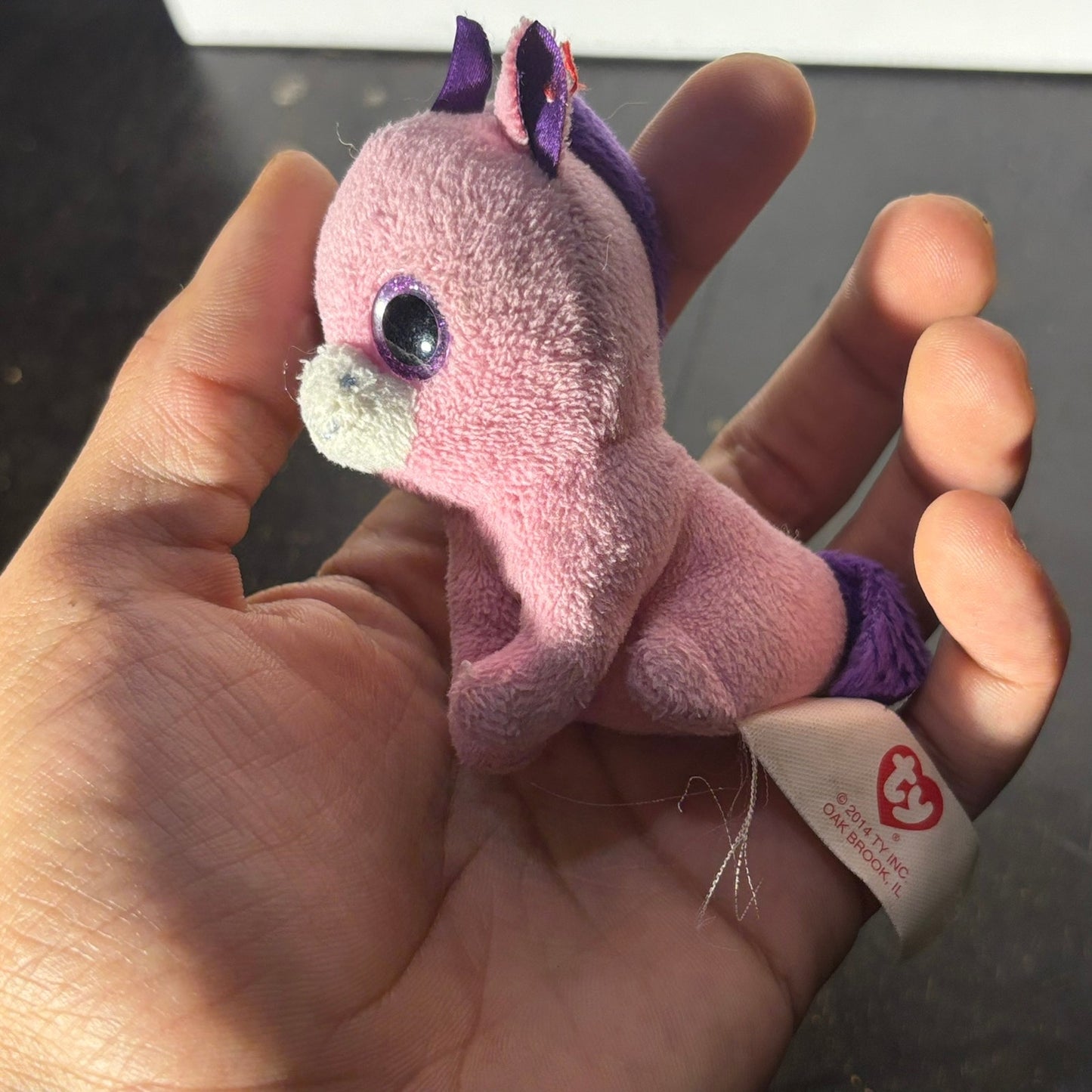 Pink TY Horse - Plushie