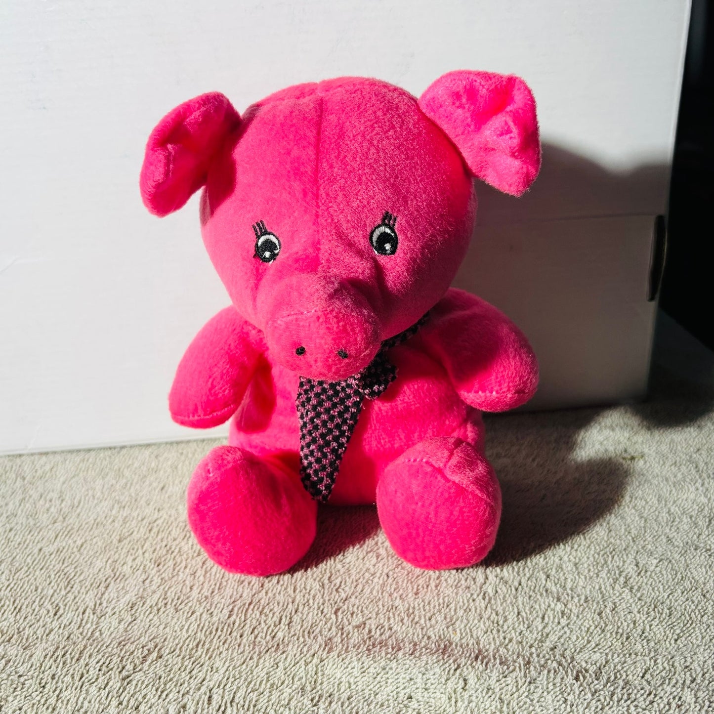 Pink Pig - Plushie