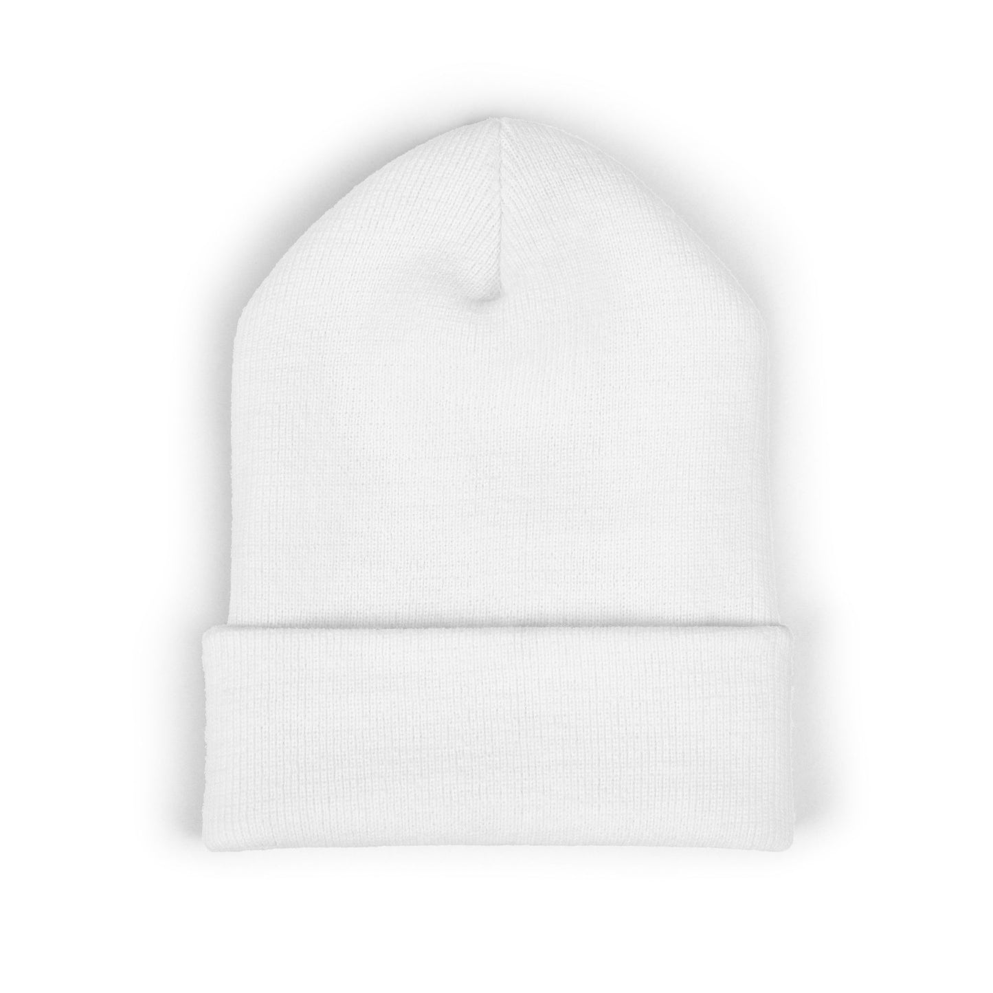 Copy of Miami Sunset Toy Box - White Embroidered Cuffed Beanie