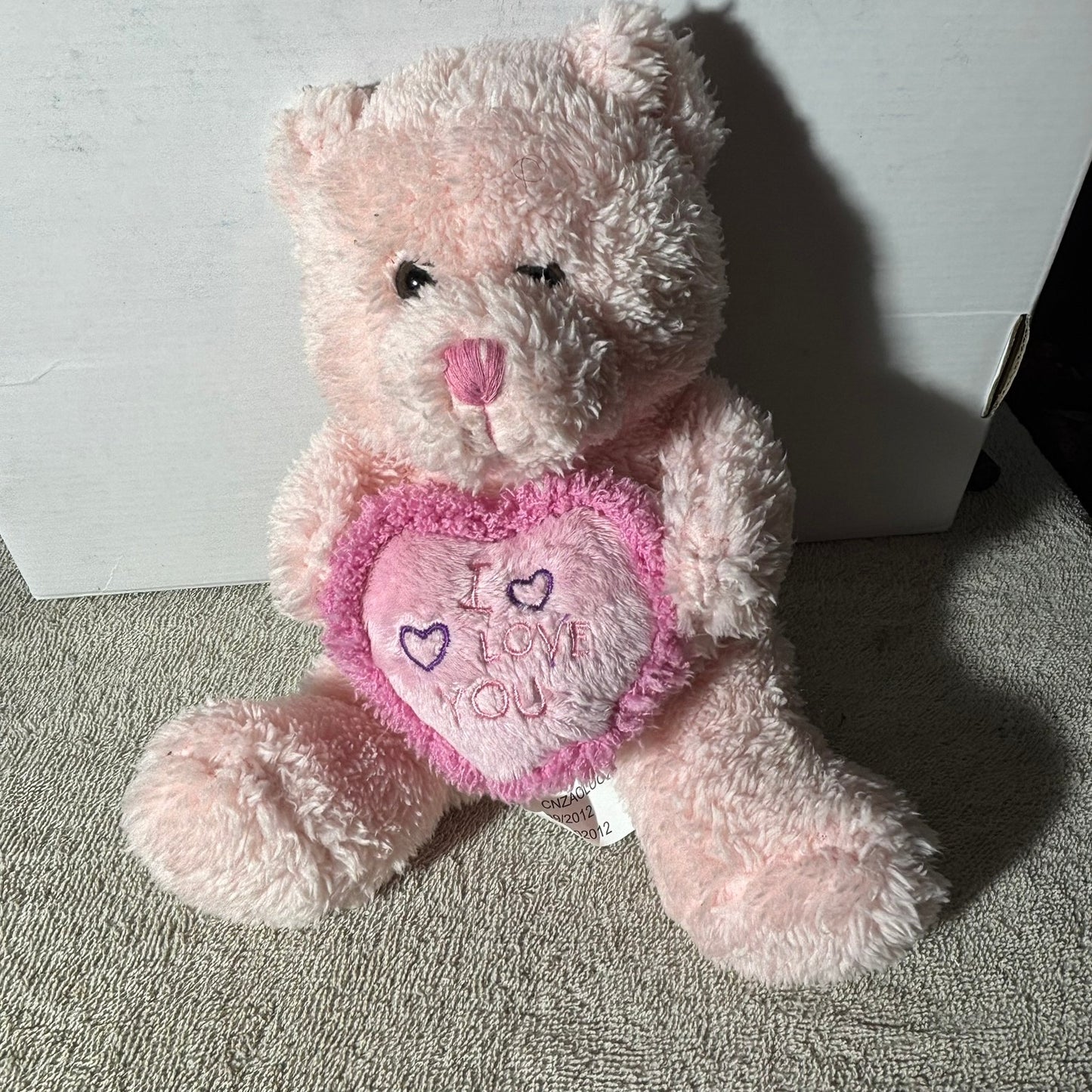 Pink Bear - Plushie