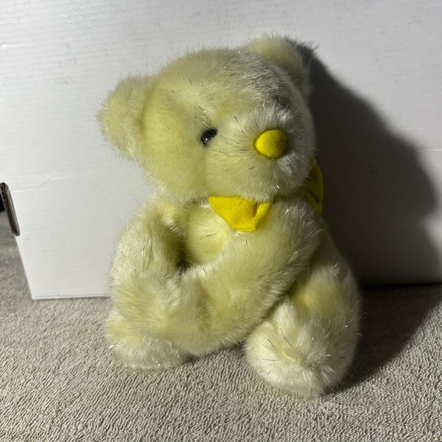 Vintage Yellow Bear - Plushie