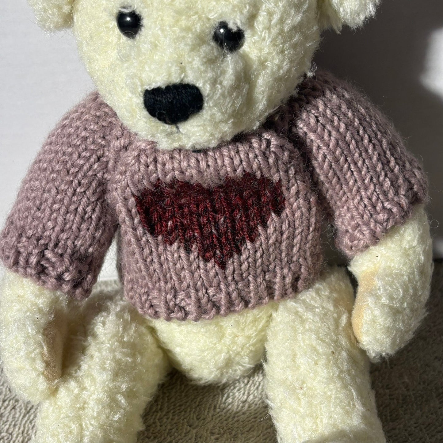 White Love Bear - Plushie