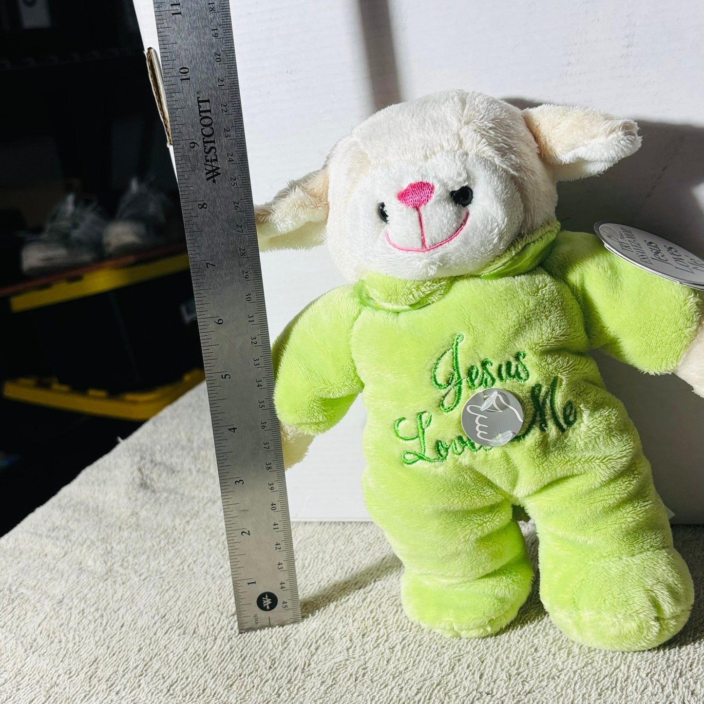 Jesus Loves Me Sheep- Plushie