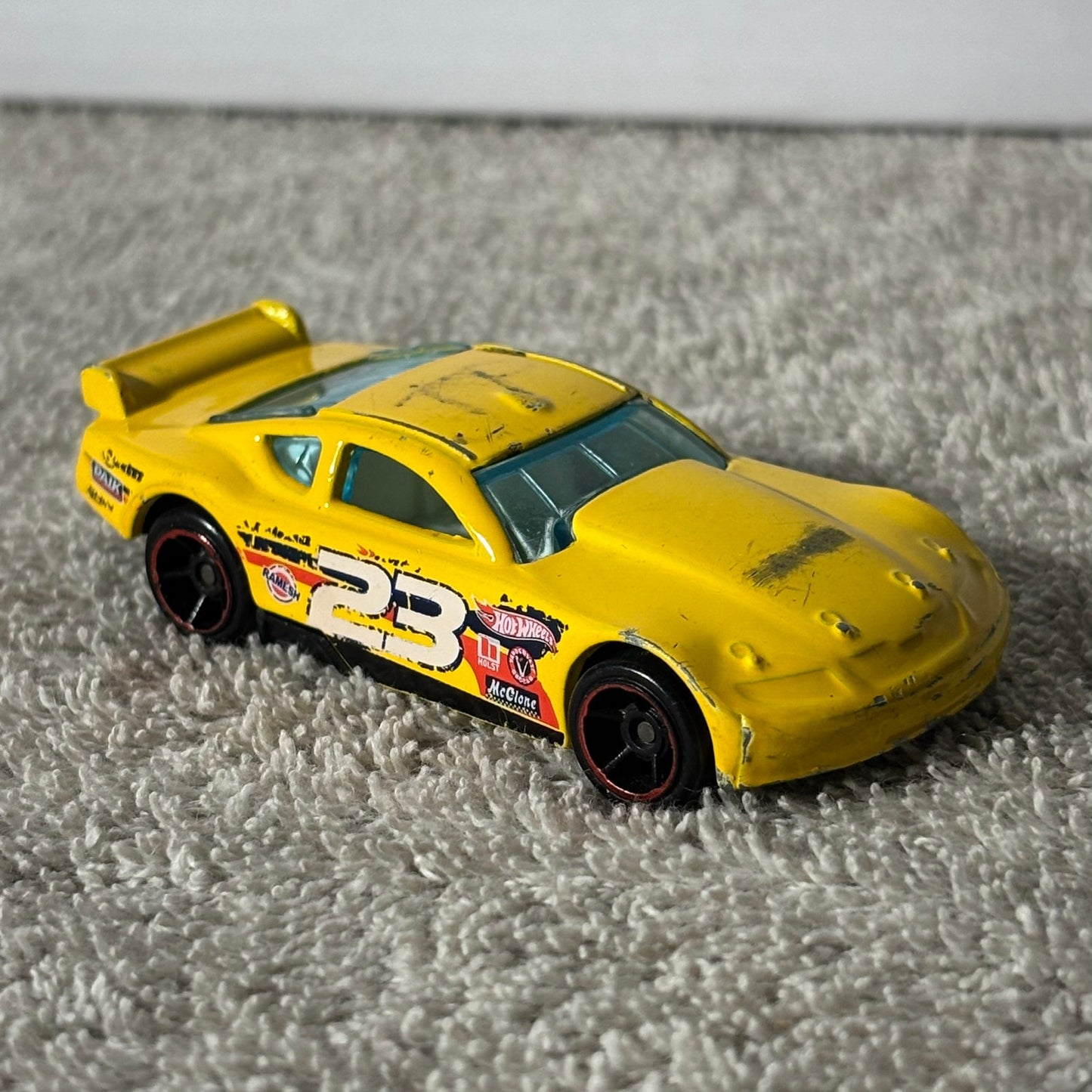 Vintage Yellow Car - Toy