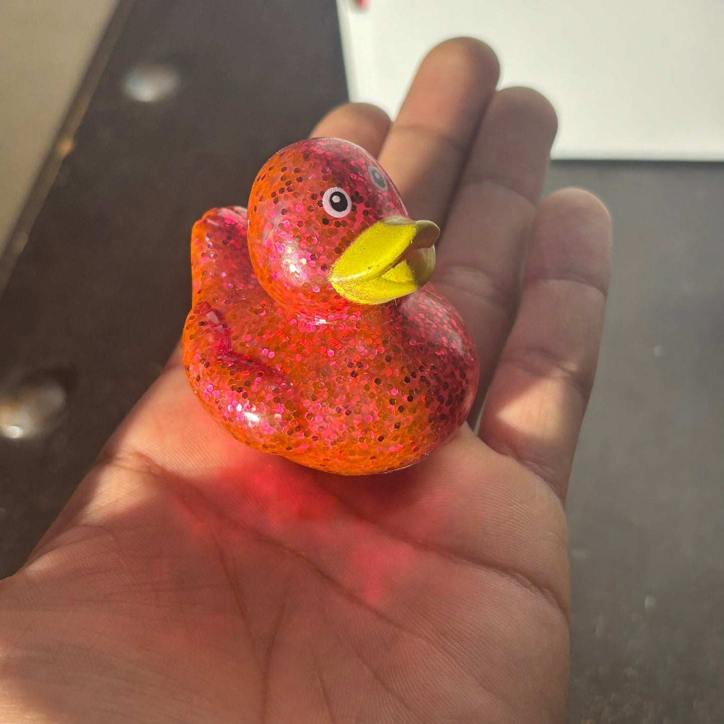 Red Sparkle Duck - Toy