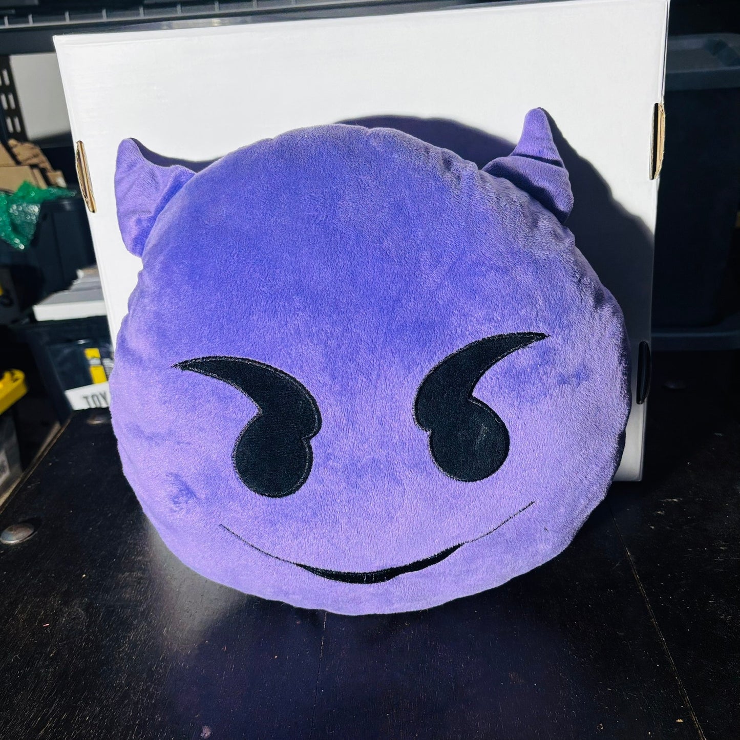 Purple Emoji - Plushie