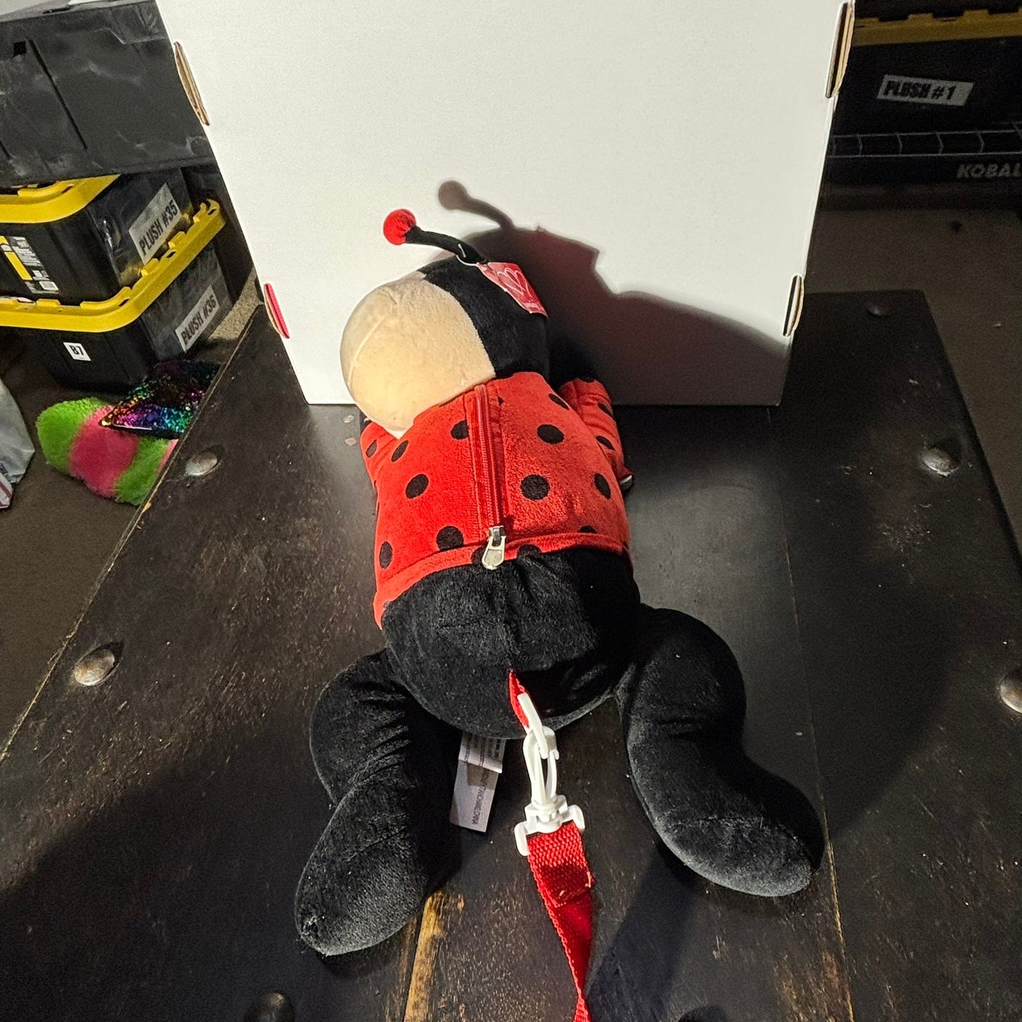 Lady Bug Backpack - Plushie