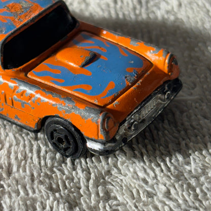 Vintage Orange Car - Toy