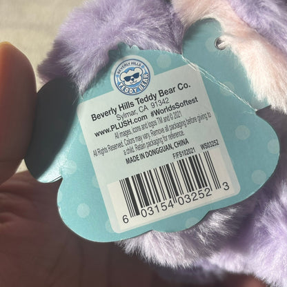 Purple Elephant - Plushie