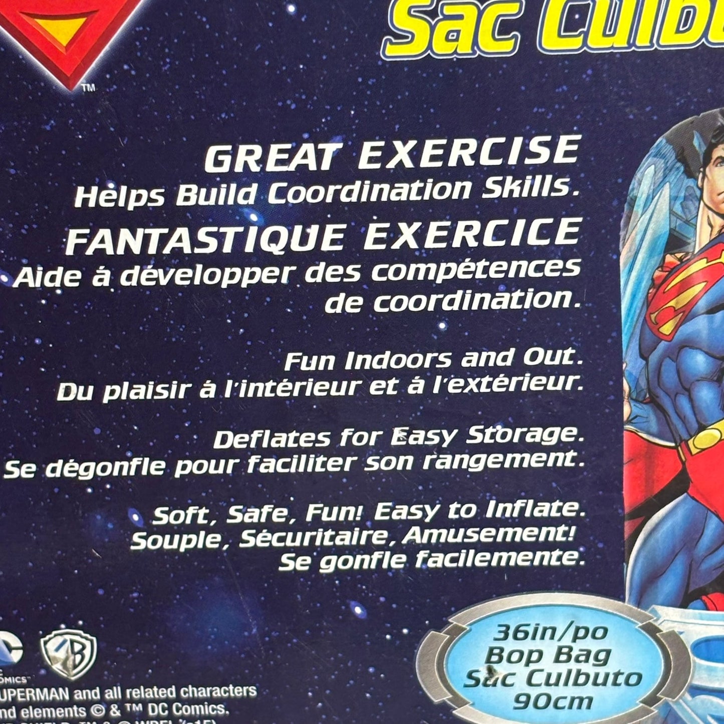 Superman Bop Bag - Toy