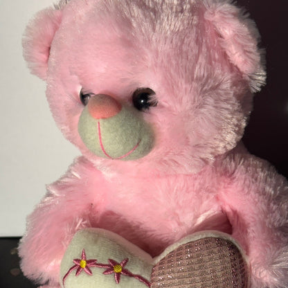 Pink Bear - Plushie