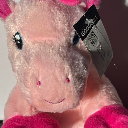 Pink Horse - Plushie
