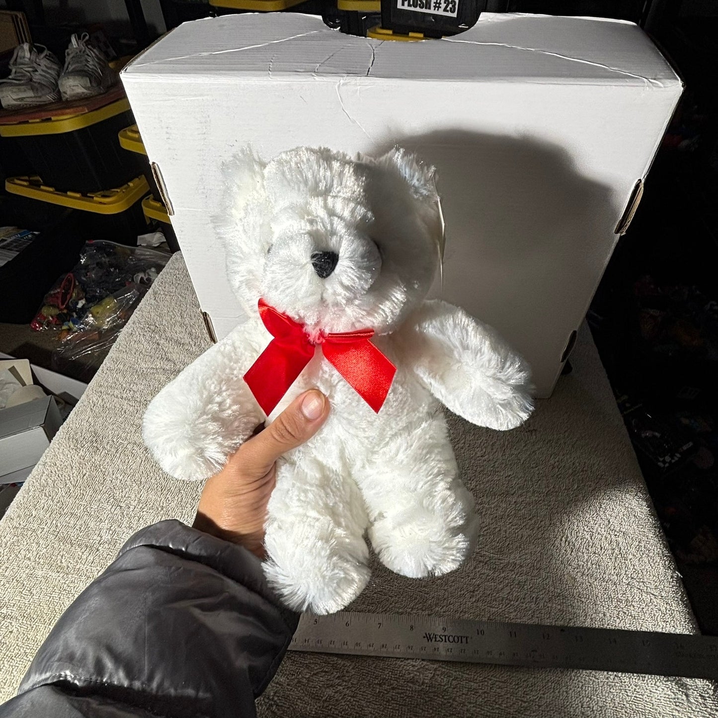 White Bear - Plushie