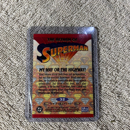Vintage Superman - Trading Card