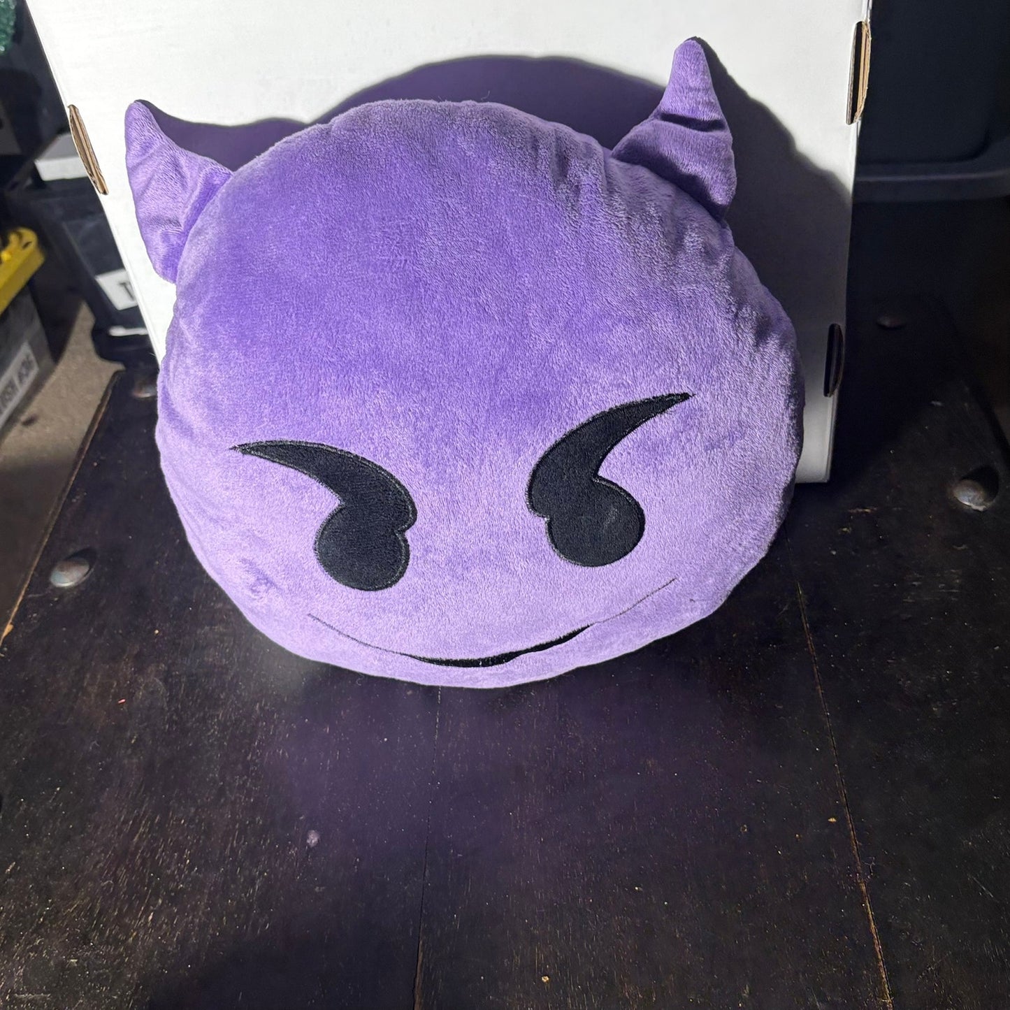 Purple Emoji - Plushie