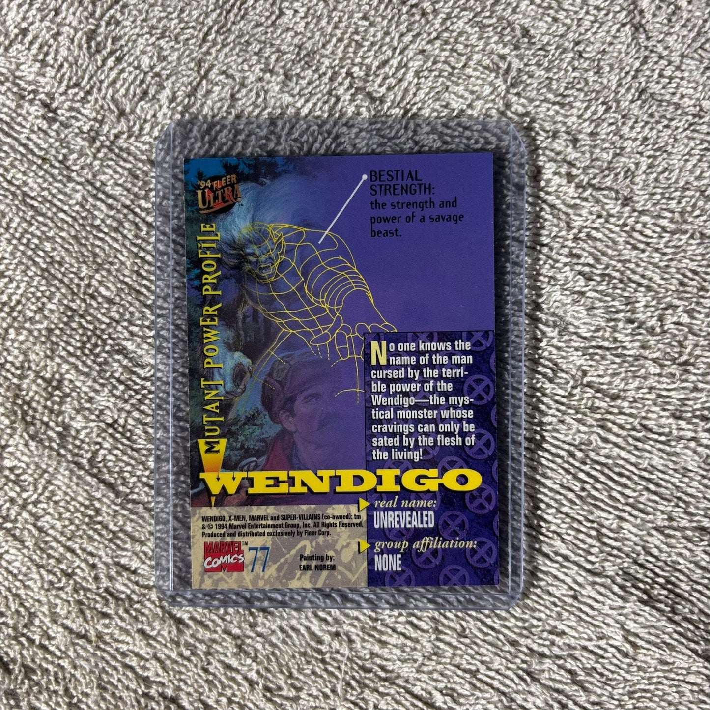 X - Men - Trading Card