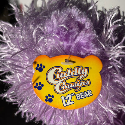 Purple Cuddle Bear - Plushie