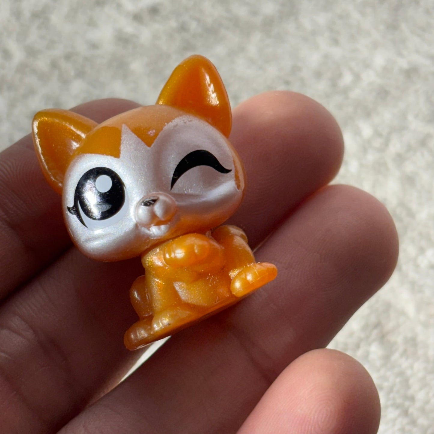 Orange Mini Cat - Toy