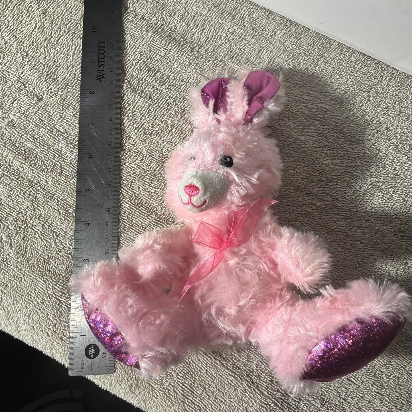 Pink Bunny - Plushie