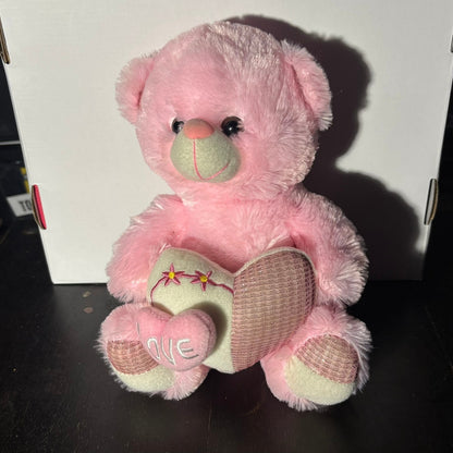 Pink Bear - Plushie