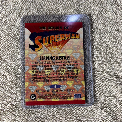 Vintage Superman - Trading Card