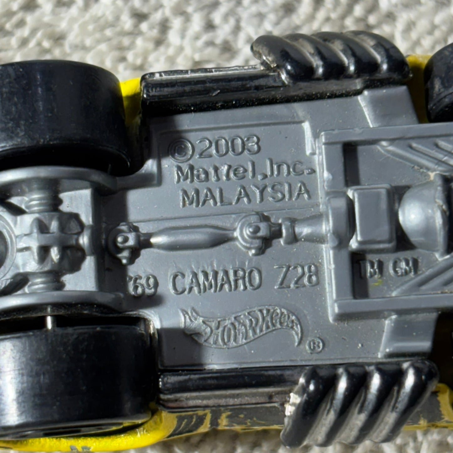 Yellow Muscle Car - Toy