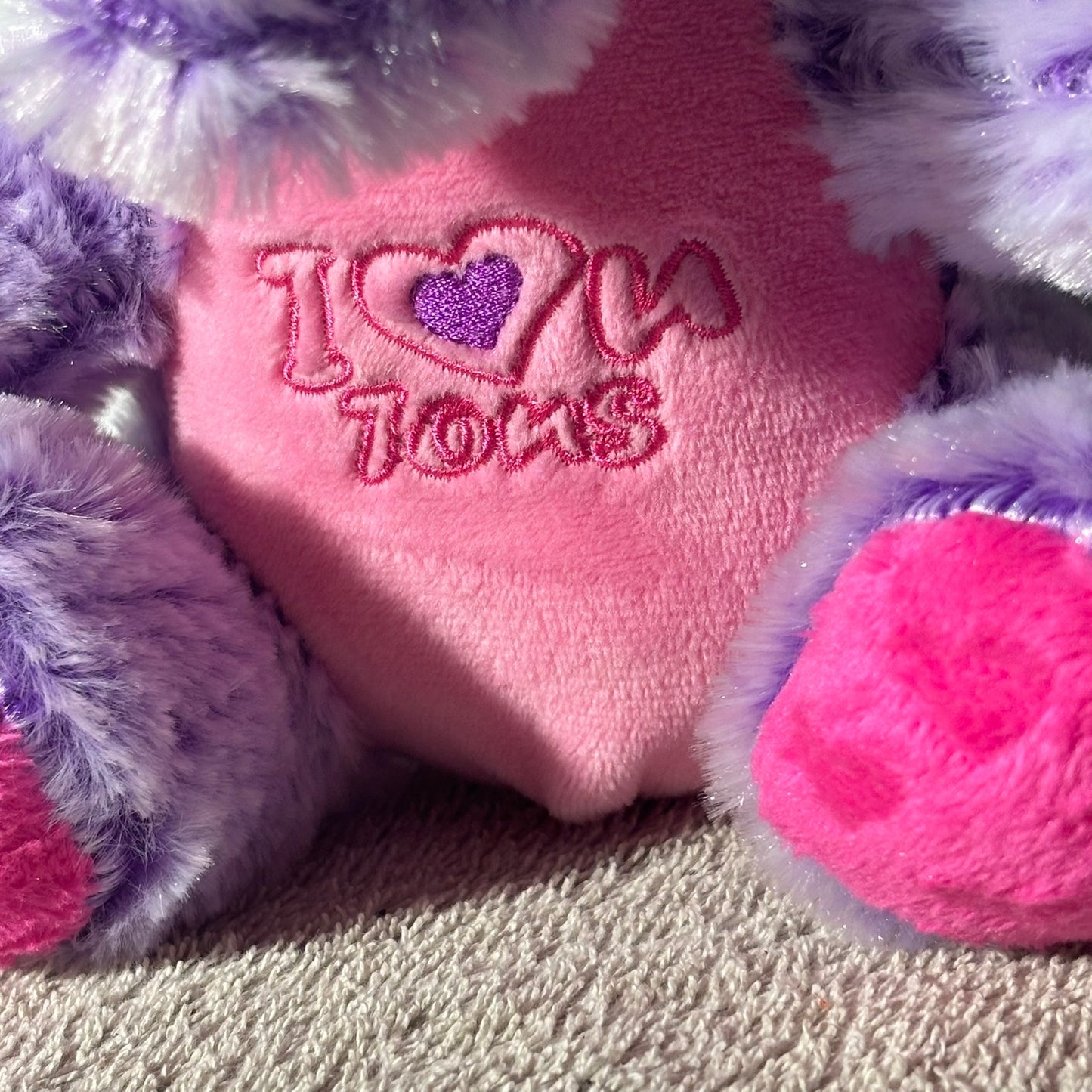 Purple Elephant - Plushie