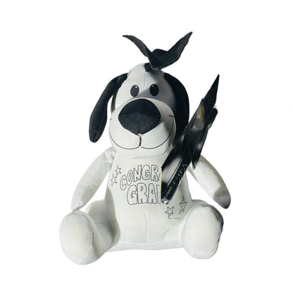 Graduation Dog - Plushie