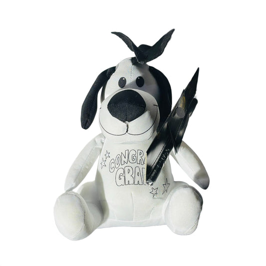 Graduation Dog - Plushie