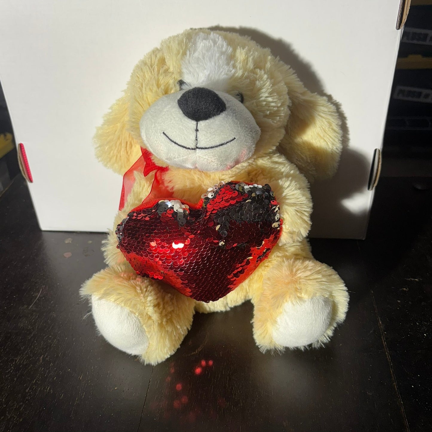 Heart Dog - Plushie
