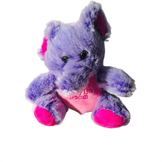 Purple Elephant - Plushie