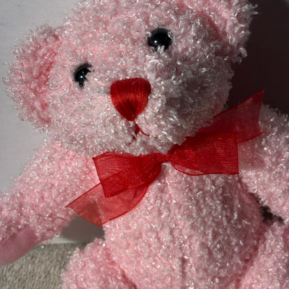 Pink Bear - Plushie