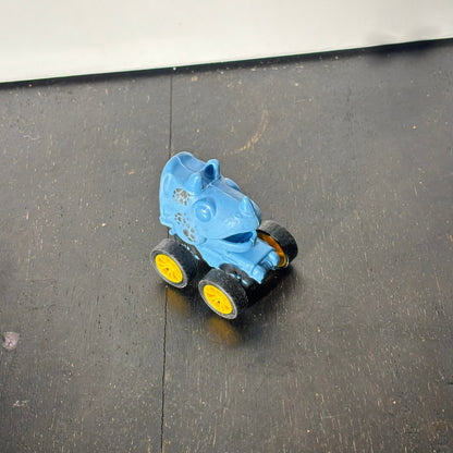 Blue Dino Head Car - Toy