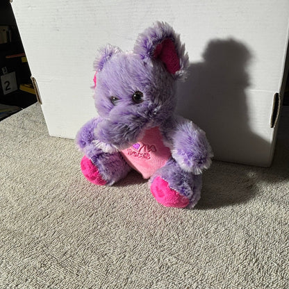 Purple Elephant - Plushie