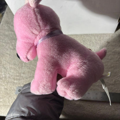 Pink Dog - Plushie