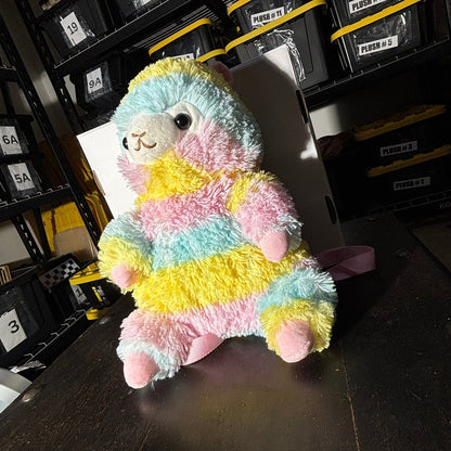 Rainbow Critter Backpack - Plushie