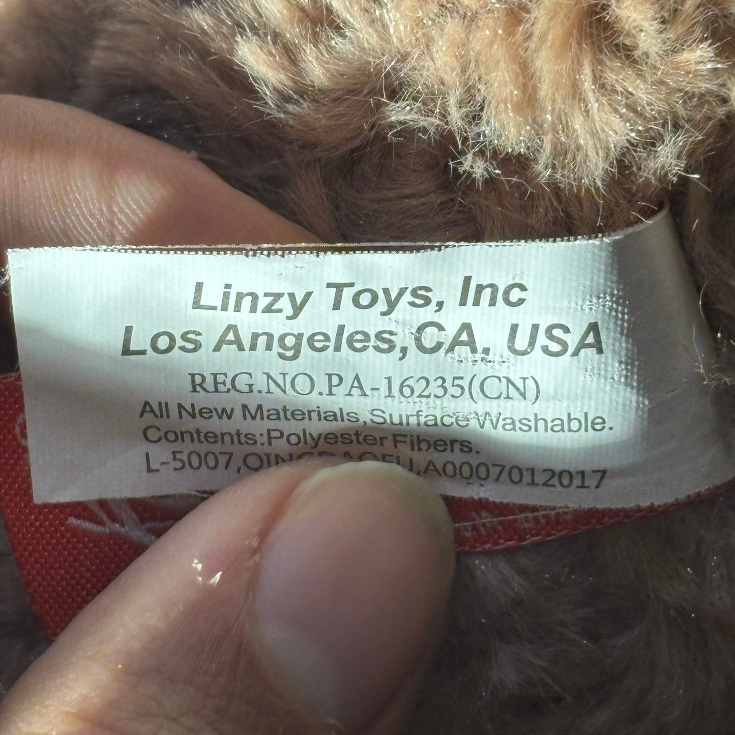 Linzy Bear - Plushie