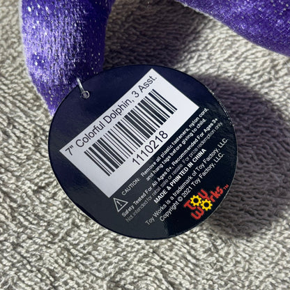 Purple Dolphin - Plushie