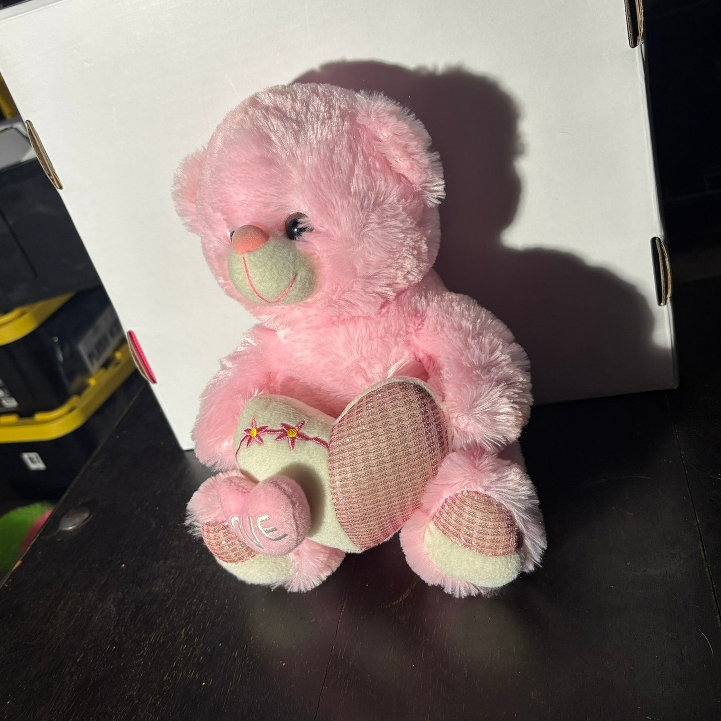 Pink Bear - Plushie