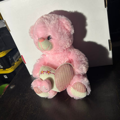 Pink Bear - Plushie