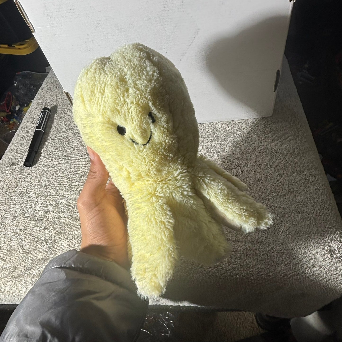 Yellow Octopus - Plushie