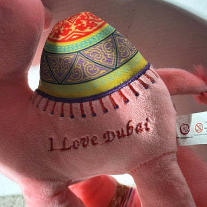 I Love Dubai Pink Camel - Plushie