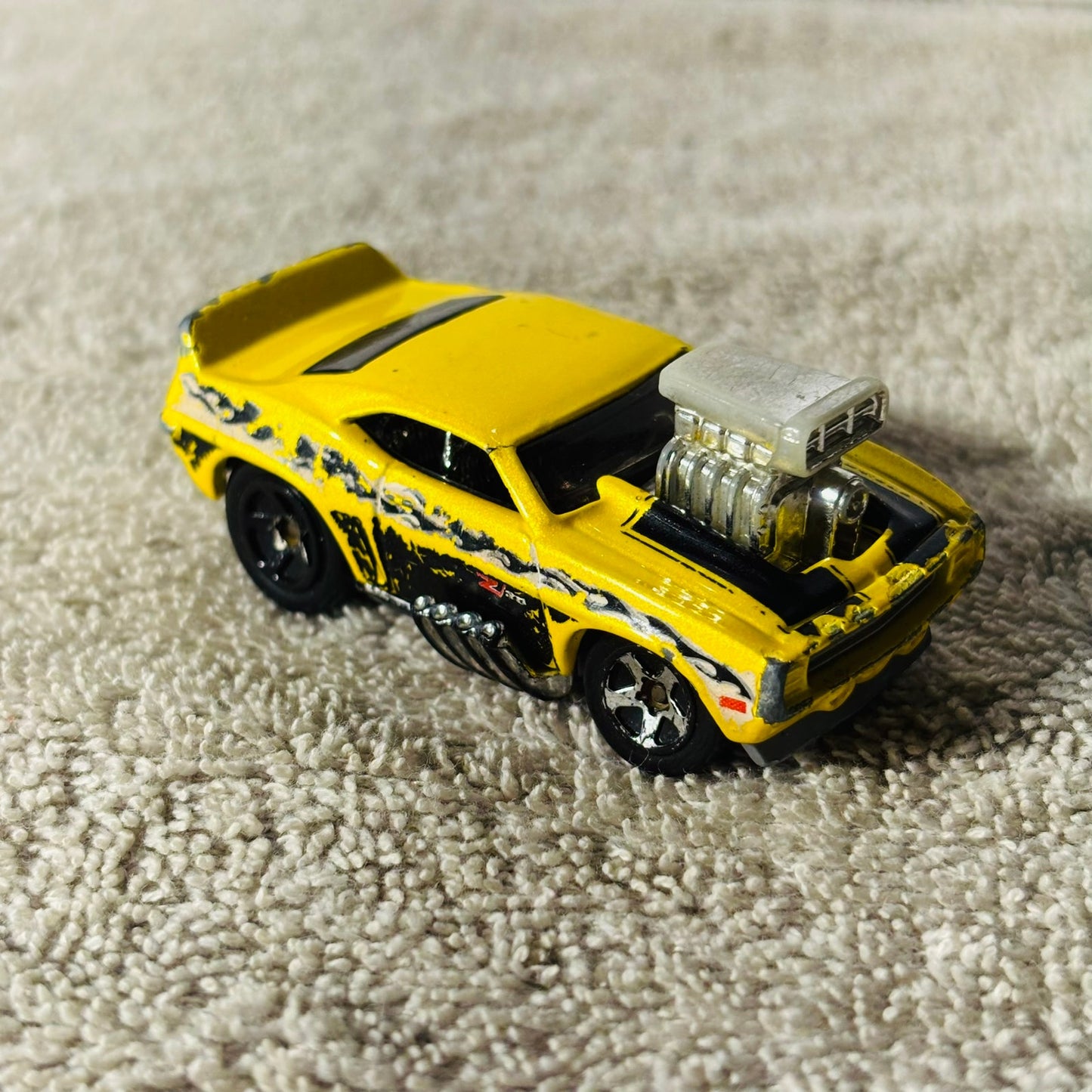Yellow Muscle Car - Toy
