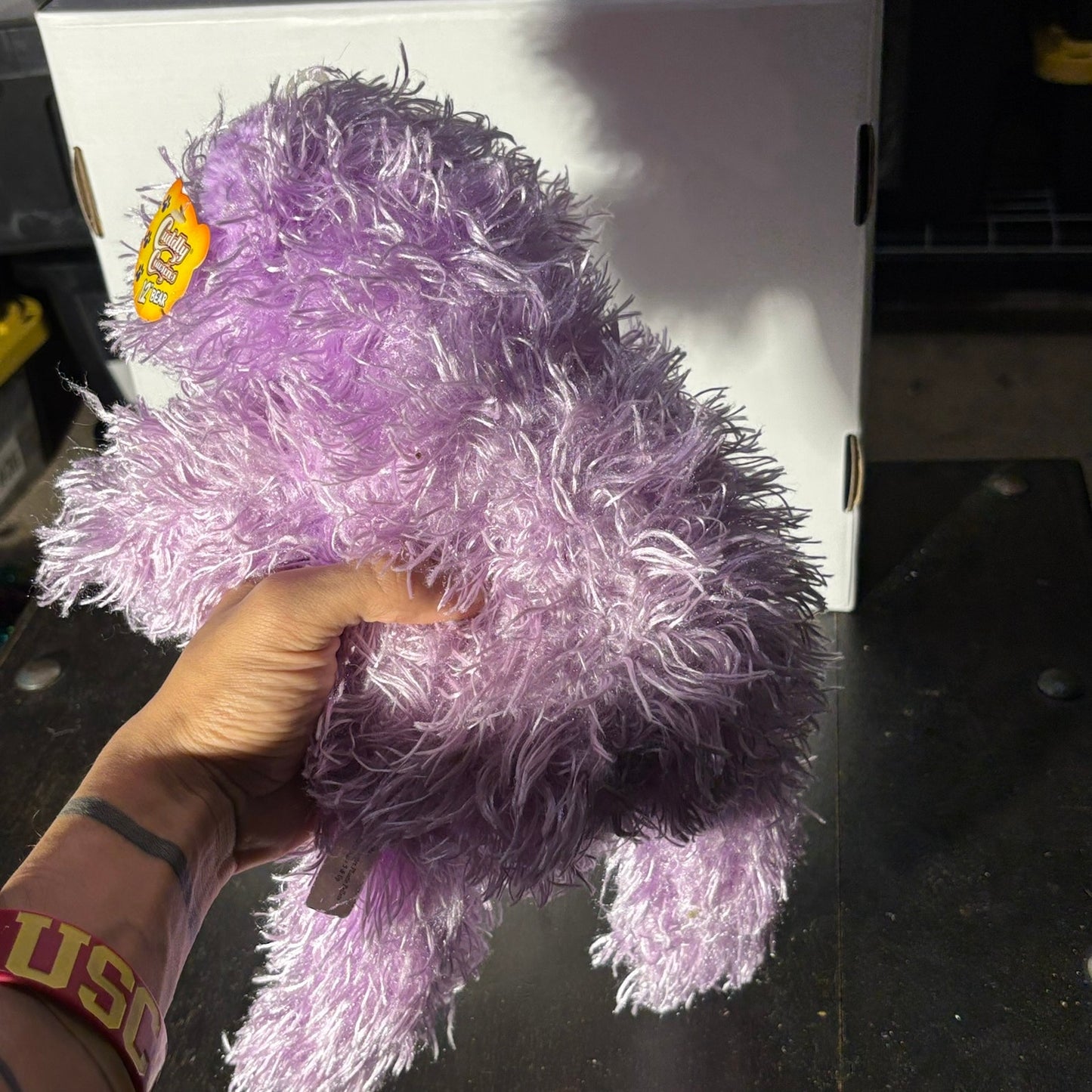 Purple Cuddle Bear - Plushie