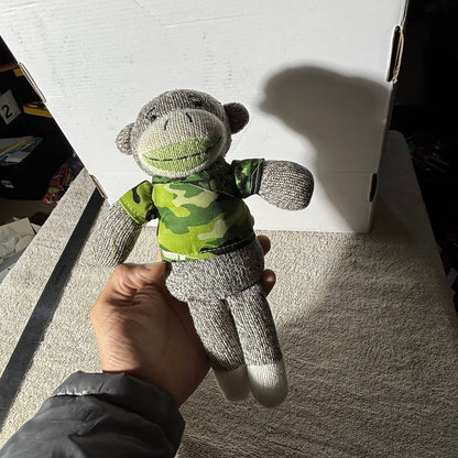 Camo Monkey - Plushie