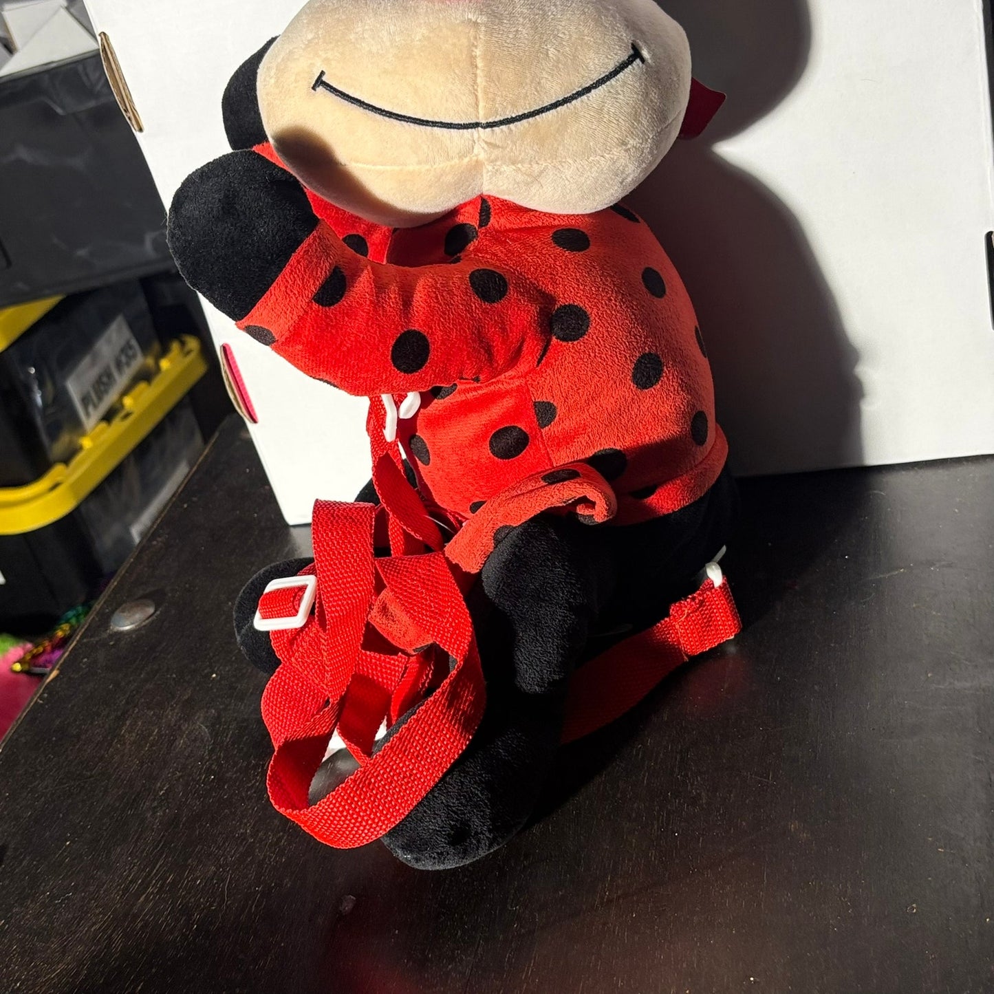 Lady Bug Backpack - Plushie